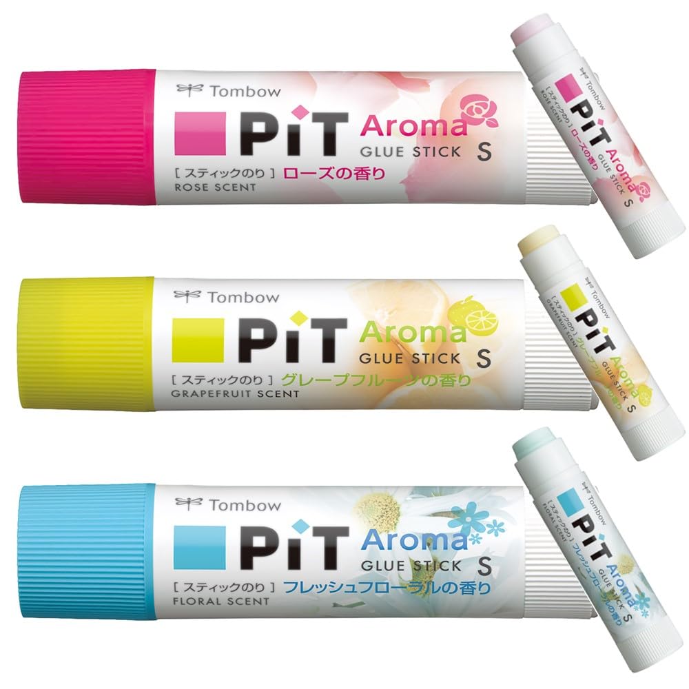 Amazon | トンボ鉛筆 スティックのり (香り付き) PiTハイパワー